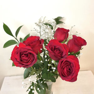 Bundle of 6 Red Roses